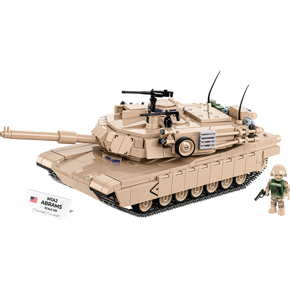COBI 2632 - M1A2 ABRAMS US - Bild 5 COBI 2632 - M1A2 ABRAMS US - Bild 5