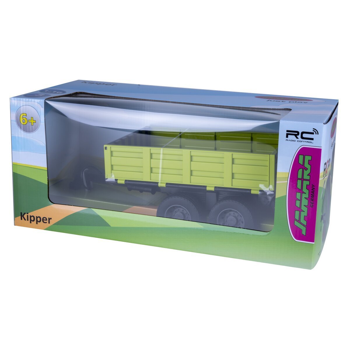 JAMARA Kipper hellgrün für RC Traktor 1:16 ab 6 Jahren