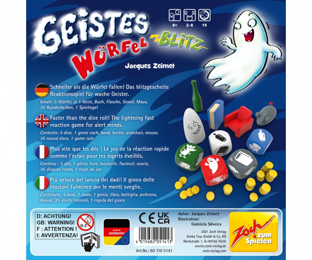 Zoch Geistesblitz Würfelblitz