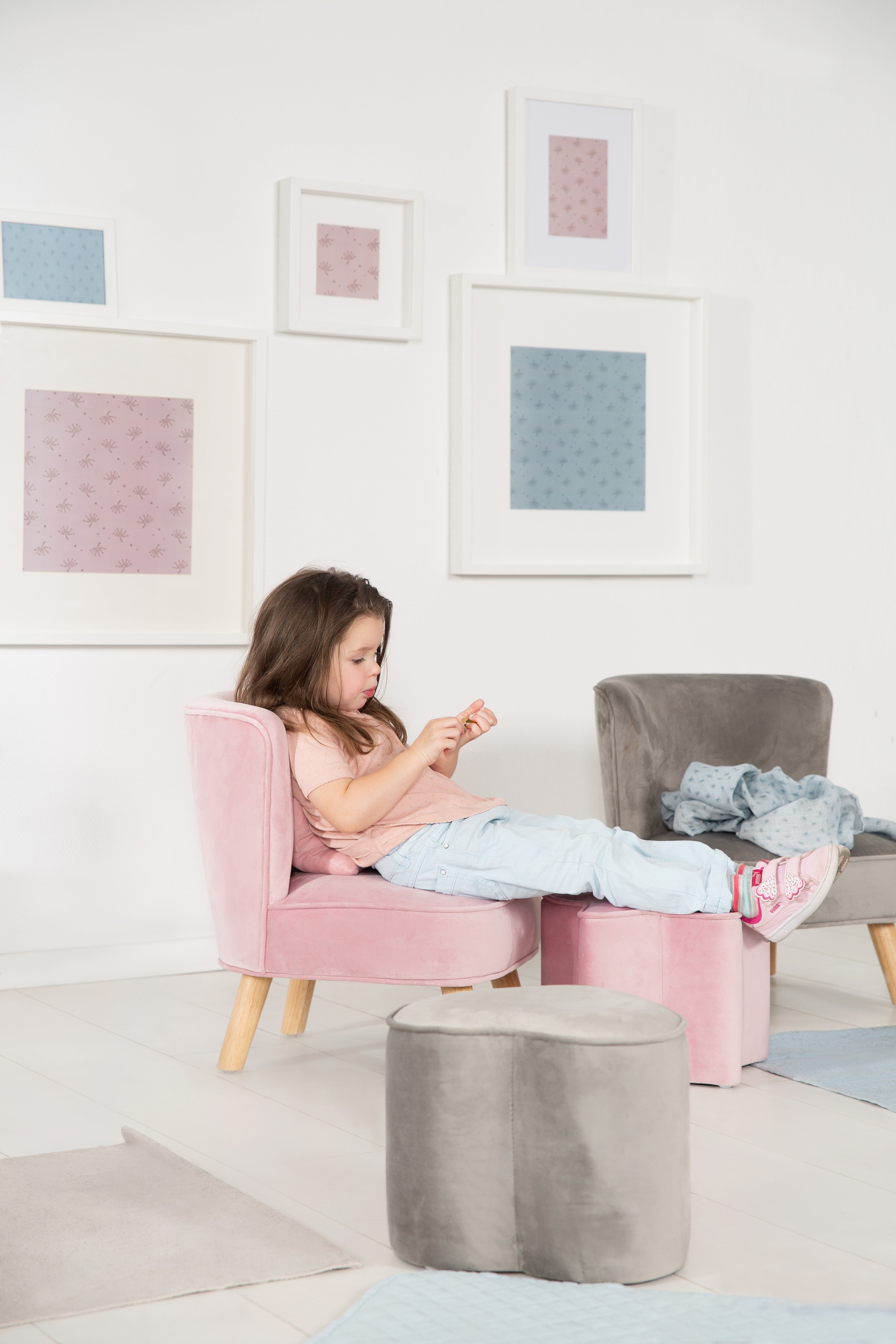 Roba 450110MA Kindersofa mauve – Spielmöbel - Bild 5 Roba 450110MA Kindersofa mauve – Spielmöbel - Produktbild 5
