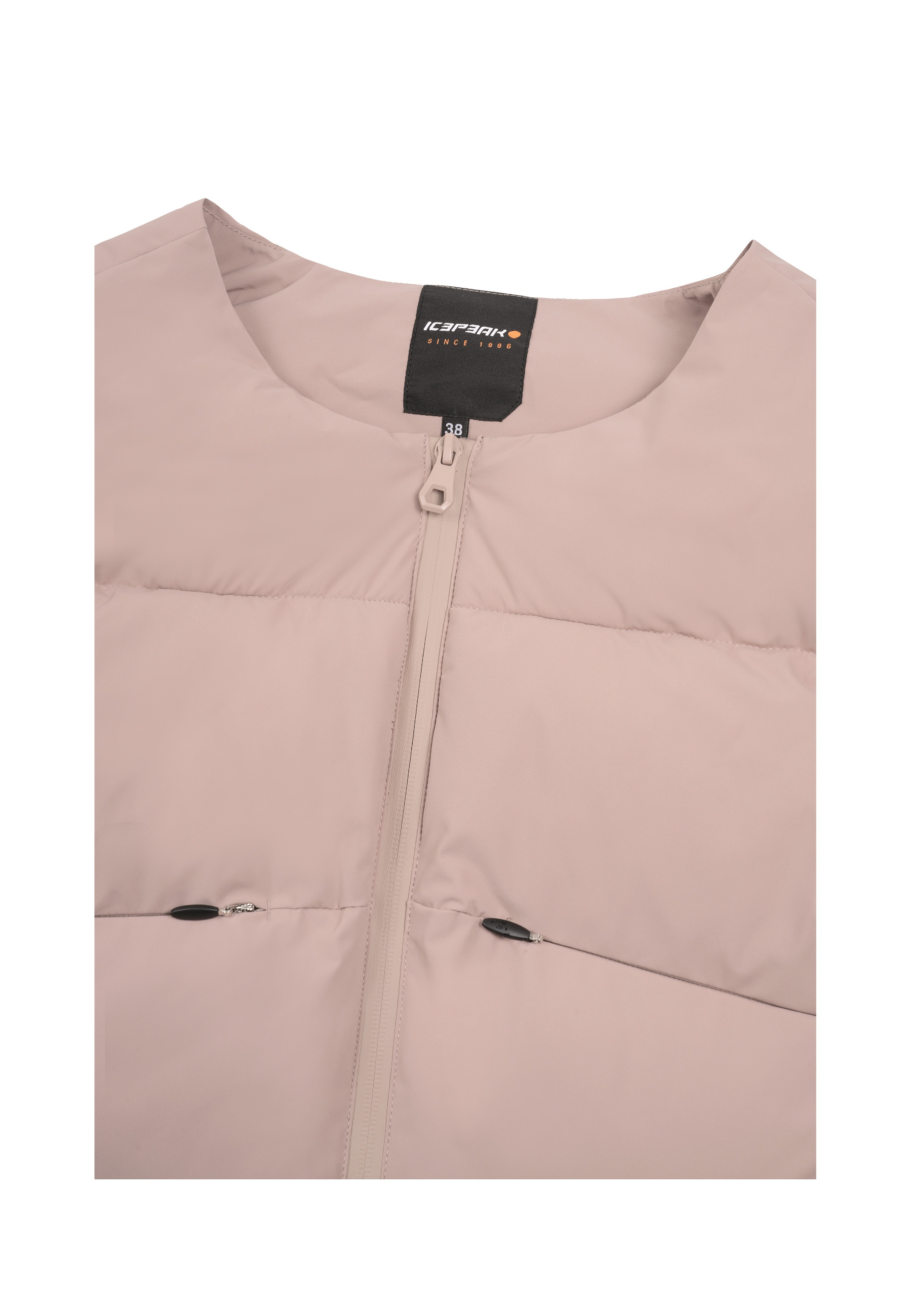 ICEPEAK 255956538IBR EMDEN Weste Damen Hellbraun ICEPEAK 255956538IBR EMDEN Weste Damen Hellbraun