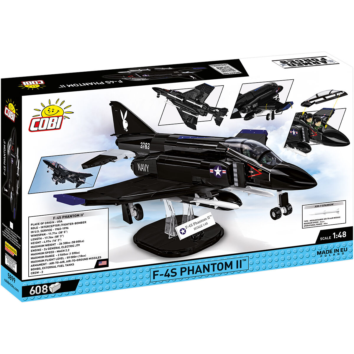 COBI 5899 - F-4S Phantom II™ SCALE 1:48 - Bild 2 COBI 5899 - F-4S Phantom II™ SCALE 1:48 - Bild 2