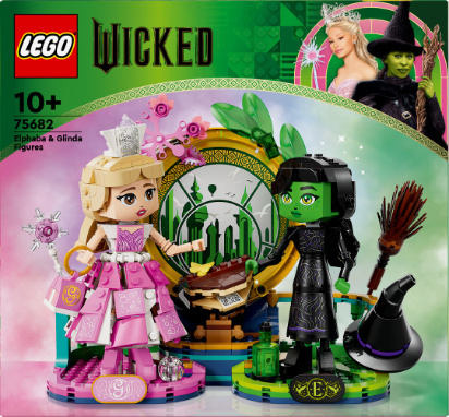 LEGO® Wicked Elphaba und Glinda 75682 Erwachsener, Weiblich, Person, Frau, Figur