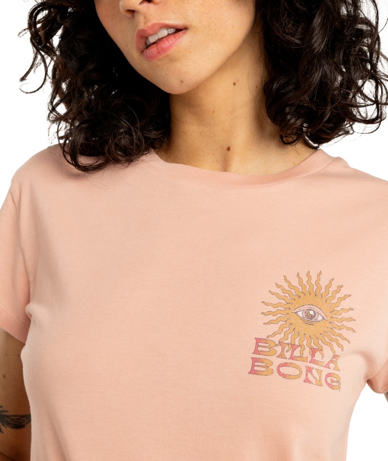 Billabong Vibes Around - T-Shirt für Damen T-shirt, Erwachsener, Weiblich, Person, Frau