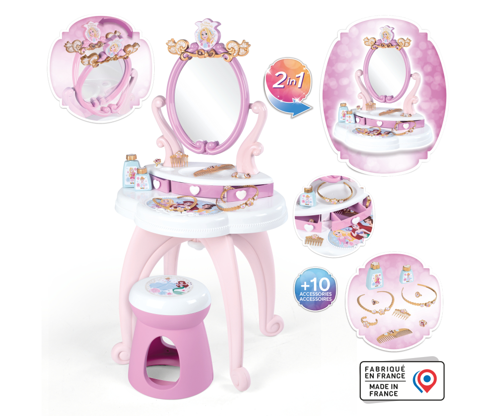 Smoby Smoby Disney Princess Frisiersalon Smoby Smoby Disney Princess Frisiersalon
