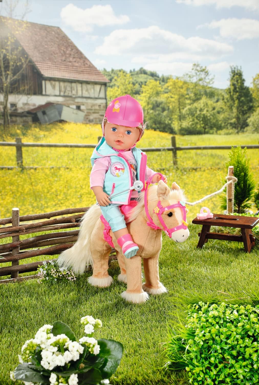 BABY born® My Cute Horse Gras, Topfpflanze, Photographie, Portrait, Pflanzgefäß
