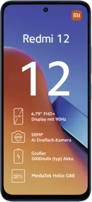Xiaomi Redmi 12 128GB Sky Blue