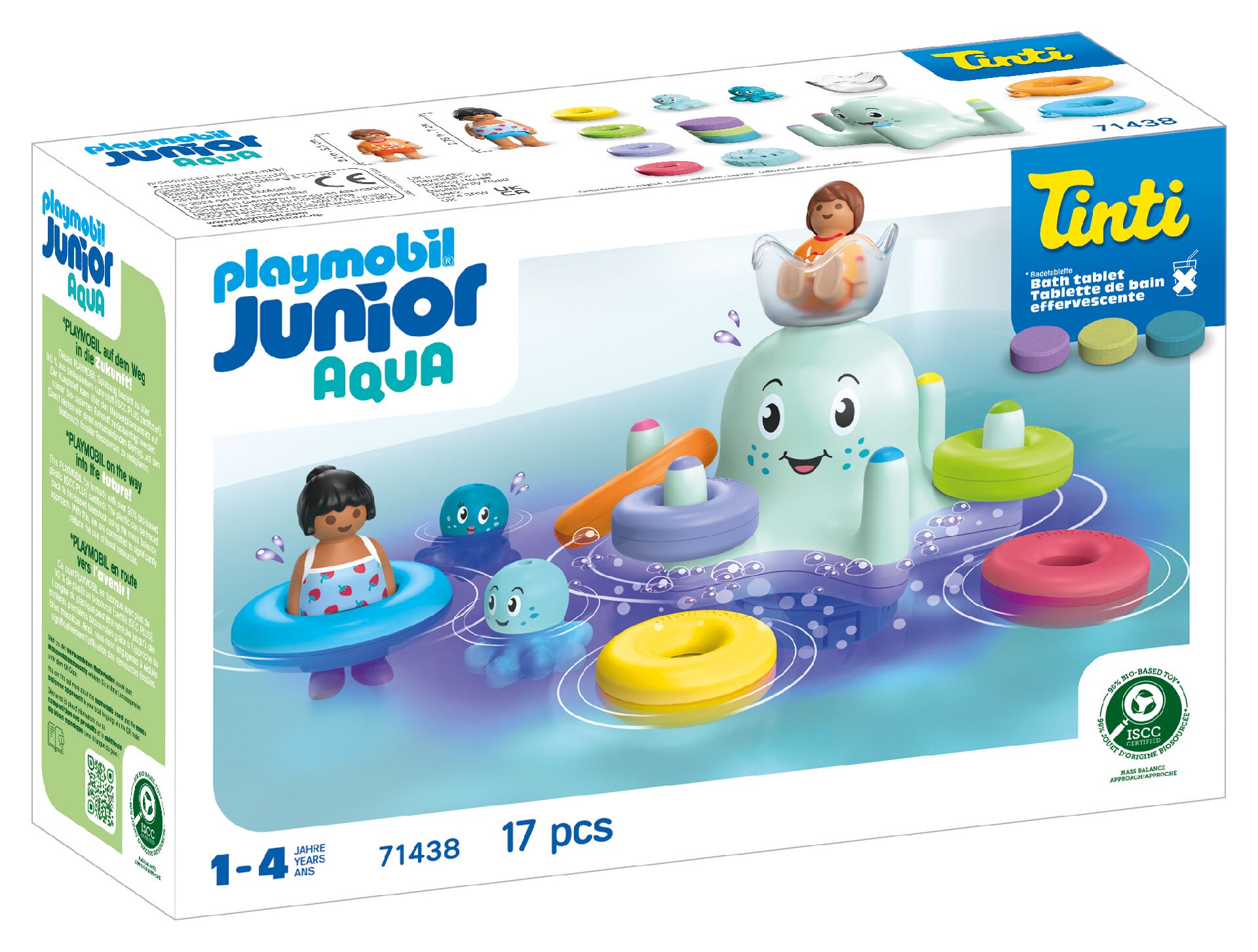 PLAYMOBIL 71438 Junior & Tinti: Bunter Tintenfisch