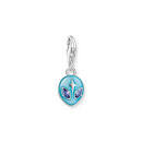Thomas, Sabo, Anhänger, Charm, Alienkopf, Blau, 2051-496-1, Zubehor, Ohrring, Schmuck