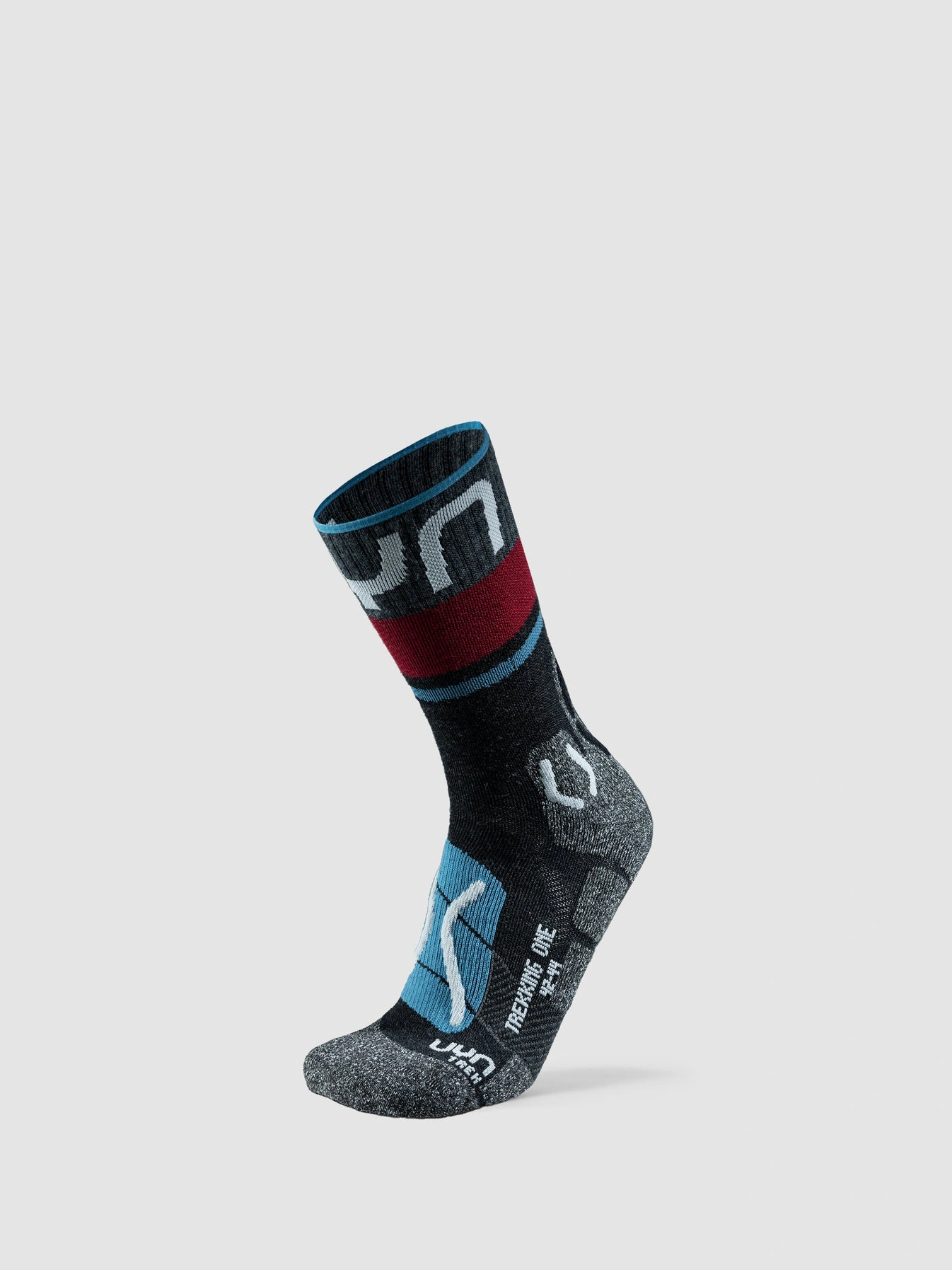 UYN Herren Trekkingsocken One Merino S100276G036 - Anthrazit/Blau UYN Herren Trekkingsocken One Merino S100276G036 - Anthrazit/Blau