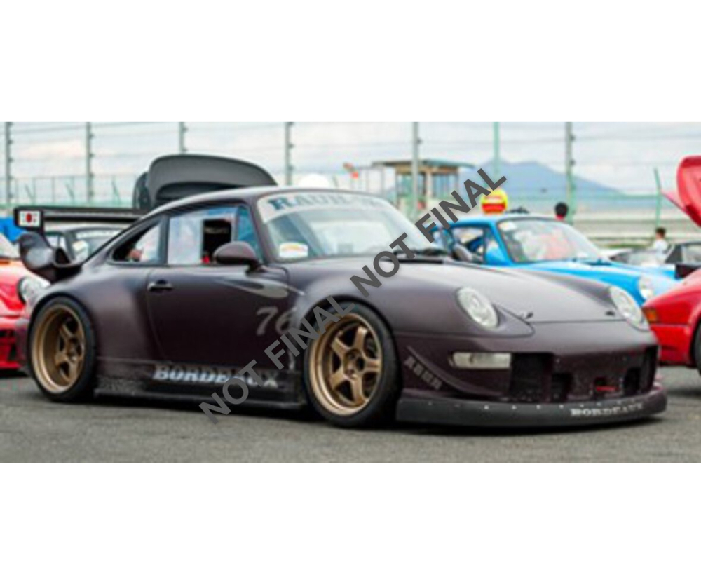 Solido 1:18 RWB Bodykit bordeaux schwarz 2010 Solido 1:18 RWB Bodykit bordeaux schwarz 2010