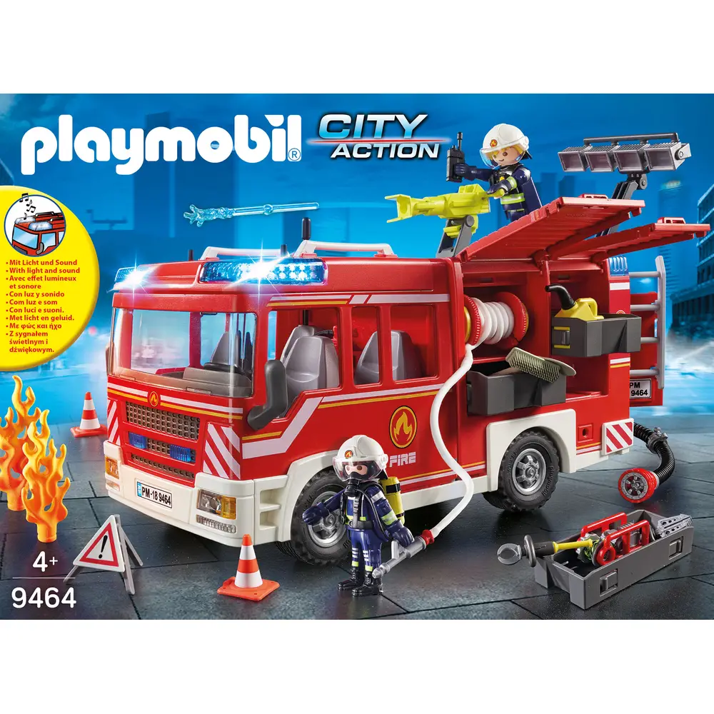 PLAYMOBIL 9464 City Action - Feuerwehr-Rüstfahrzeug mit Licht & Sound PLAYMOBIL 9464 City Action - Feuerwehr-Rüstfahrzeug mit Licht & Sound