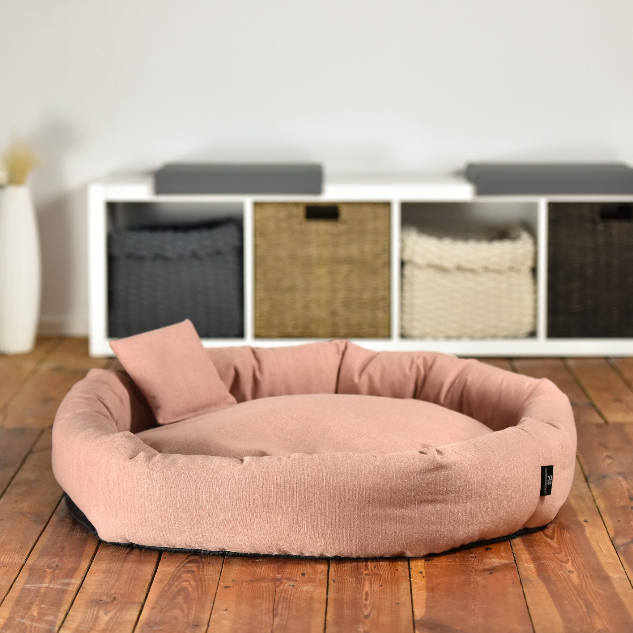 Rohrschneider – RS 22253 – Kuschelinsel Gr. 2 rosa recycelt – Rosa – Haustiermöbel