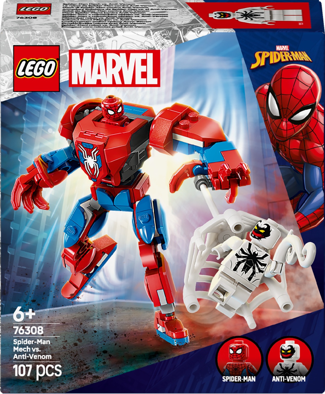 LEGO® MARVEL Super Heroes™ 76308 Spider-Man Mech vs. Anti-Venom