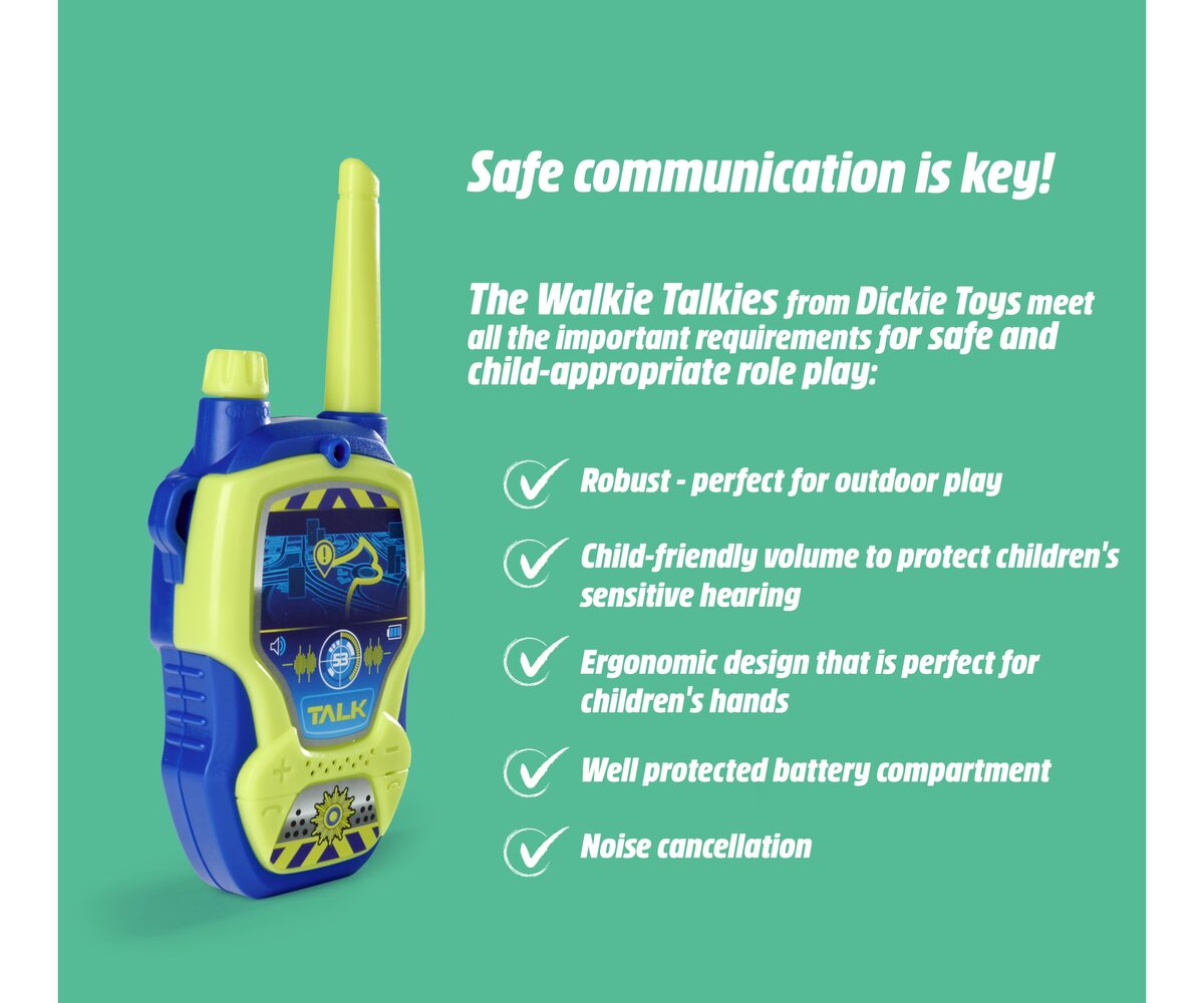 Dickie Toys Walkie Talkie Polizei 201118197 Spielzeug