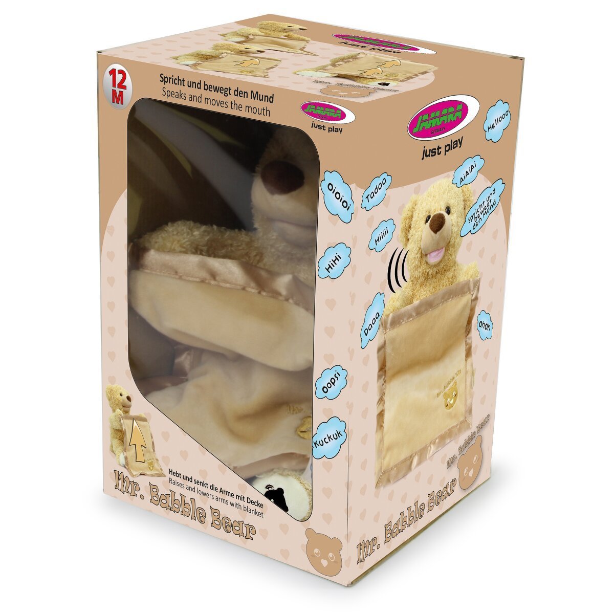 JAMARA Mr. Babble Bear braun ab 12 Monaten