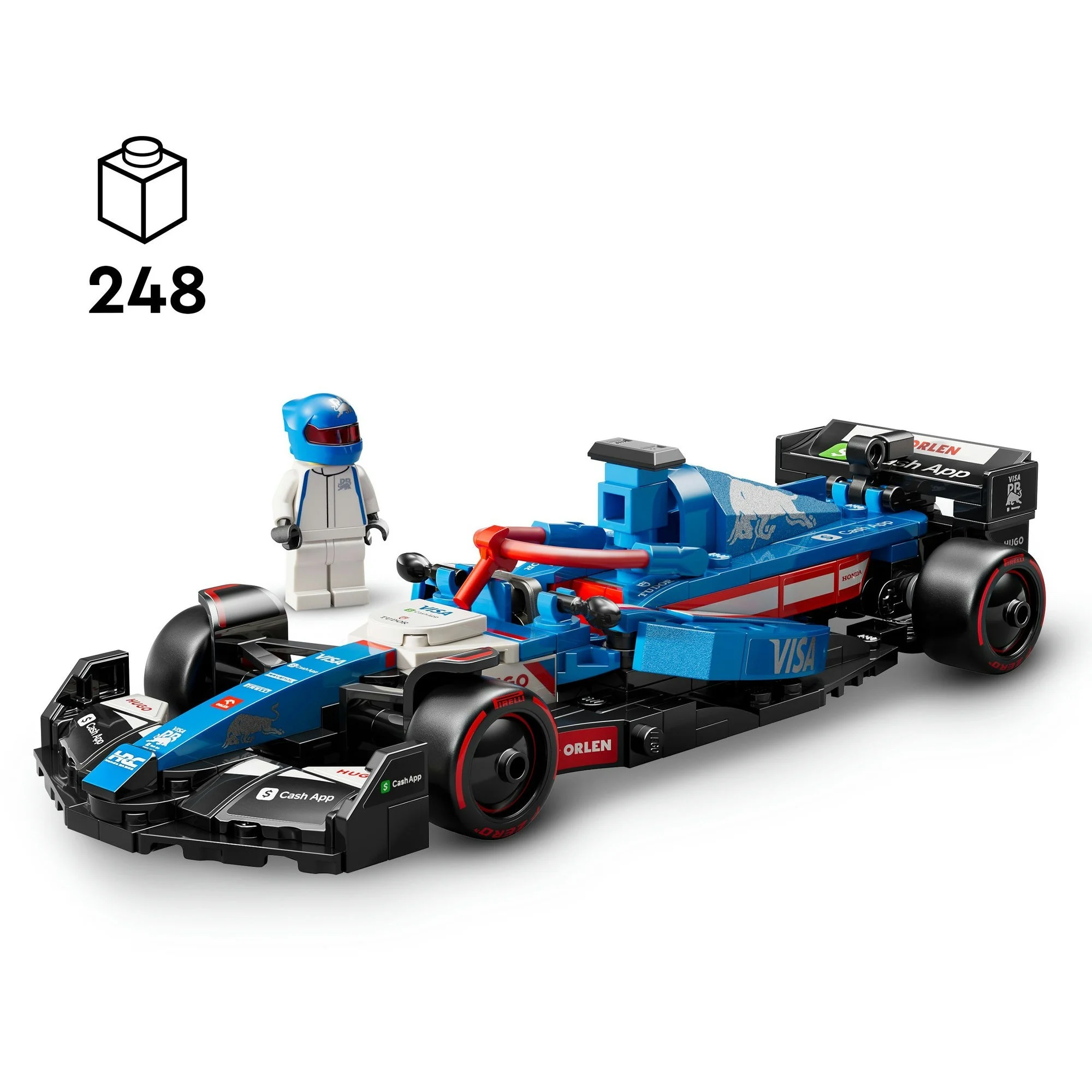 LEGO® Speed Champions Visa Cash App RB VCARB 01 F1 Rennauto 77246 LEGO® Speed Champions Visa Cash App RB VCARB 01 F1 Rennauto 77246