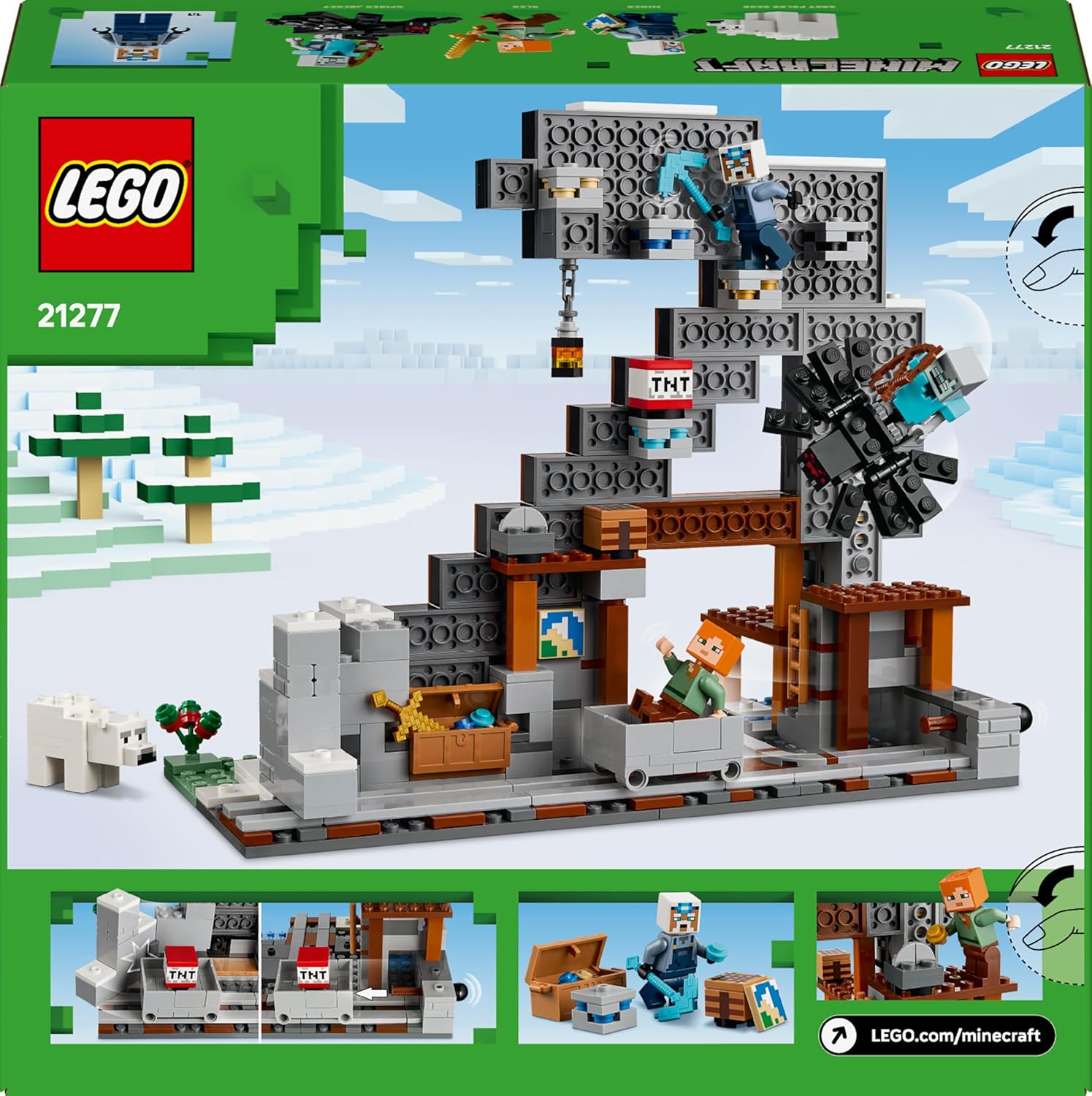 LEGO® Minecraft 21277 Die Spitzhackenmine