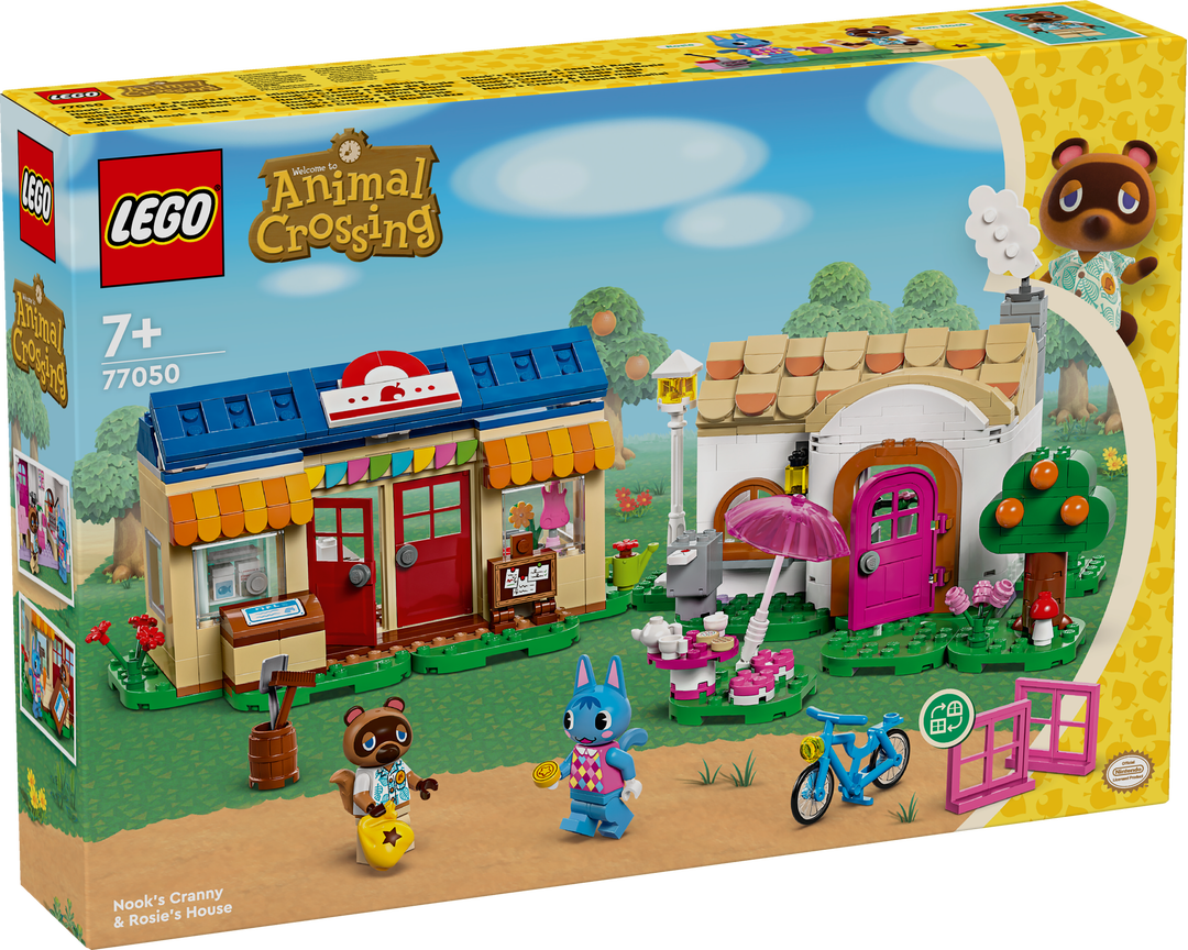 LEGO 77050 Animal Crossing Nooks Laden und Sophies Haus Spielzeug mit Figuren LEGO, 77050, Animal, Crossing, Nooks, Laden, und, Sophies, Haus, Spielzeug, mit, Figuren, Spielbereich, Spielzeug, Maschine, Rad, Drinnen