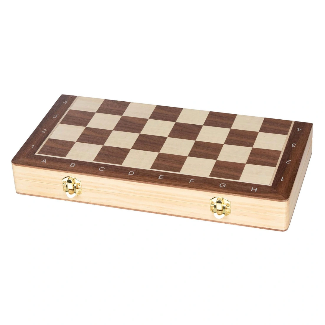goki Schach & Dame 2-in-1 - Magnetisches Holz-Reiseset, 38 × 38 cm goki Schach & Dame 2-in-1 - Magnetisches Holz-Reiseset, 38 × 38 cm