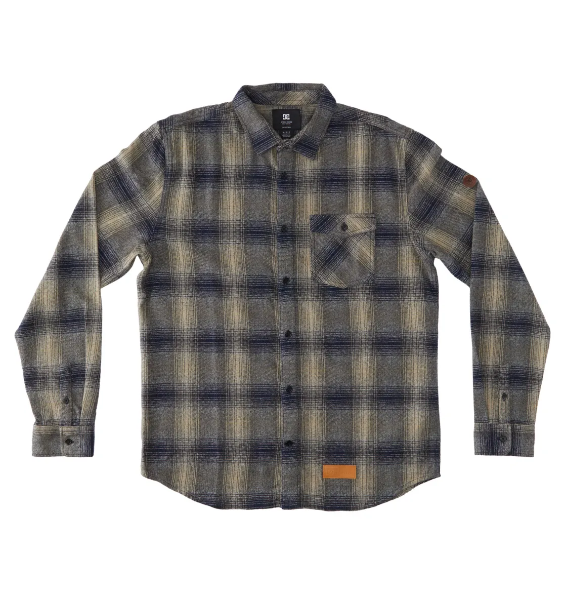 DC Marshal Flannel - Langärmliges Hemd für Männer Beige