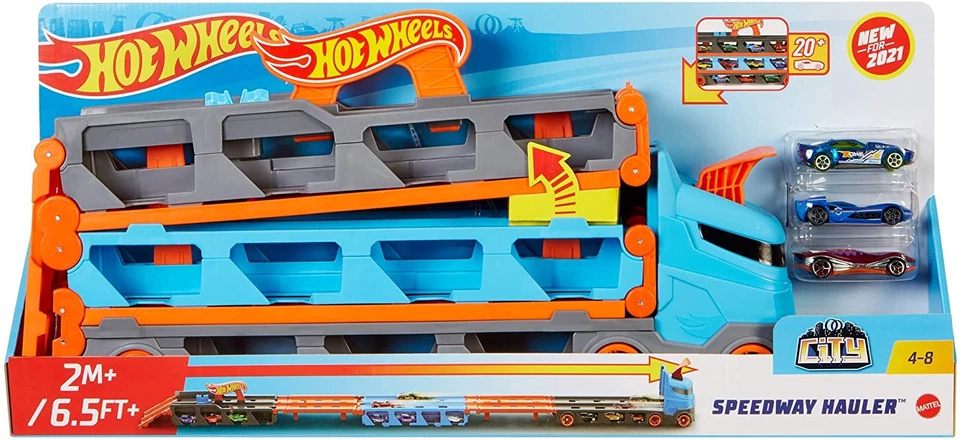 Hot Wheels 2-in-1 Rennbahn Transporter GVG37 Hot Wheels 2-in-1 Rennbahn Transporter GVG37