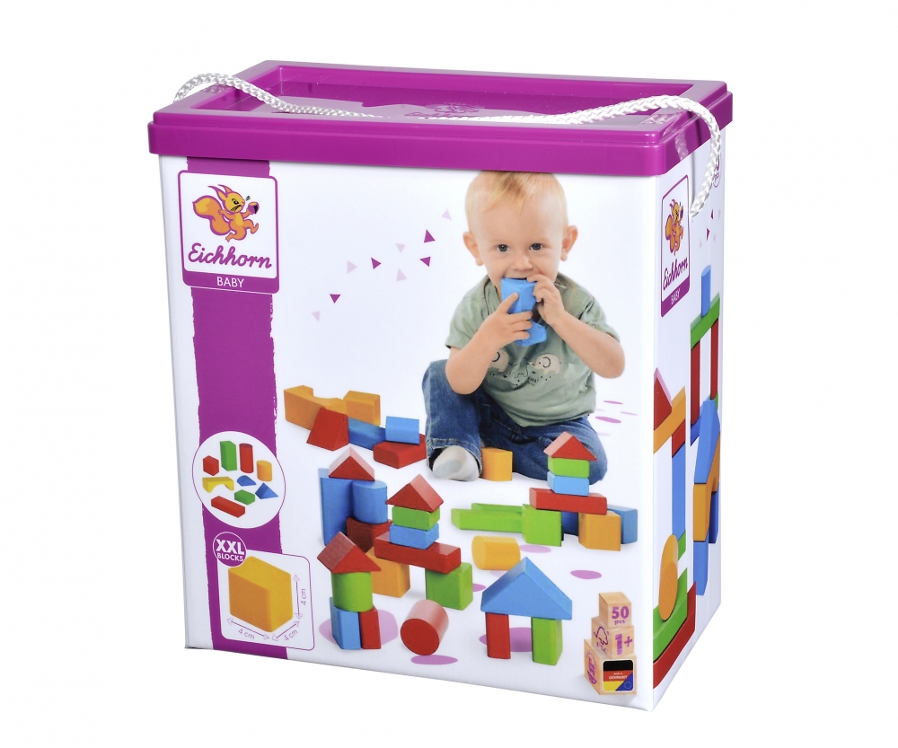 Eichhorn Bunte Holzbausteine Baby 100050421