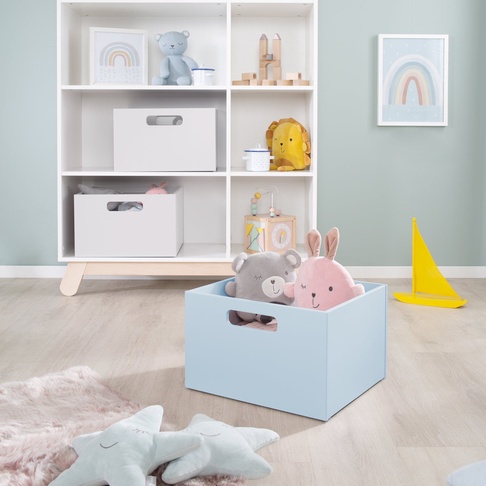 Roba 50743BL Spiel-Box blau – Aufbewahrungsboxen - Bild 6 Roba 50743BL Spiel-Box blau – Aufbewahrungsboxen - Produktbild 6