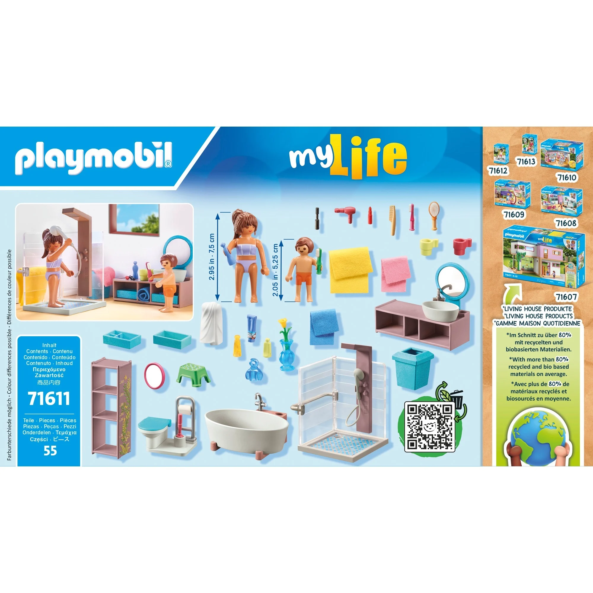 PLAYMOBIL 71611 Badezimmer