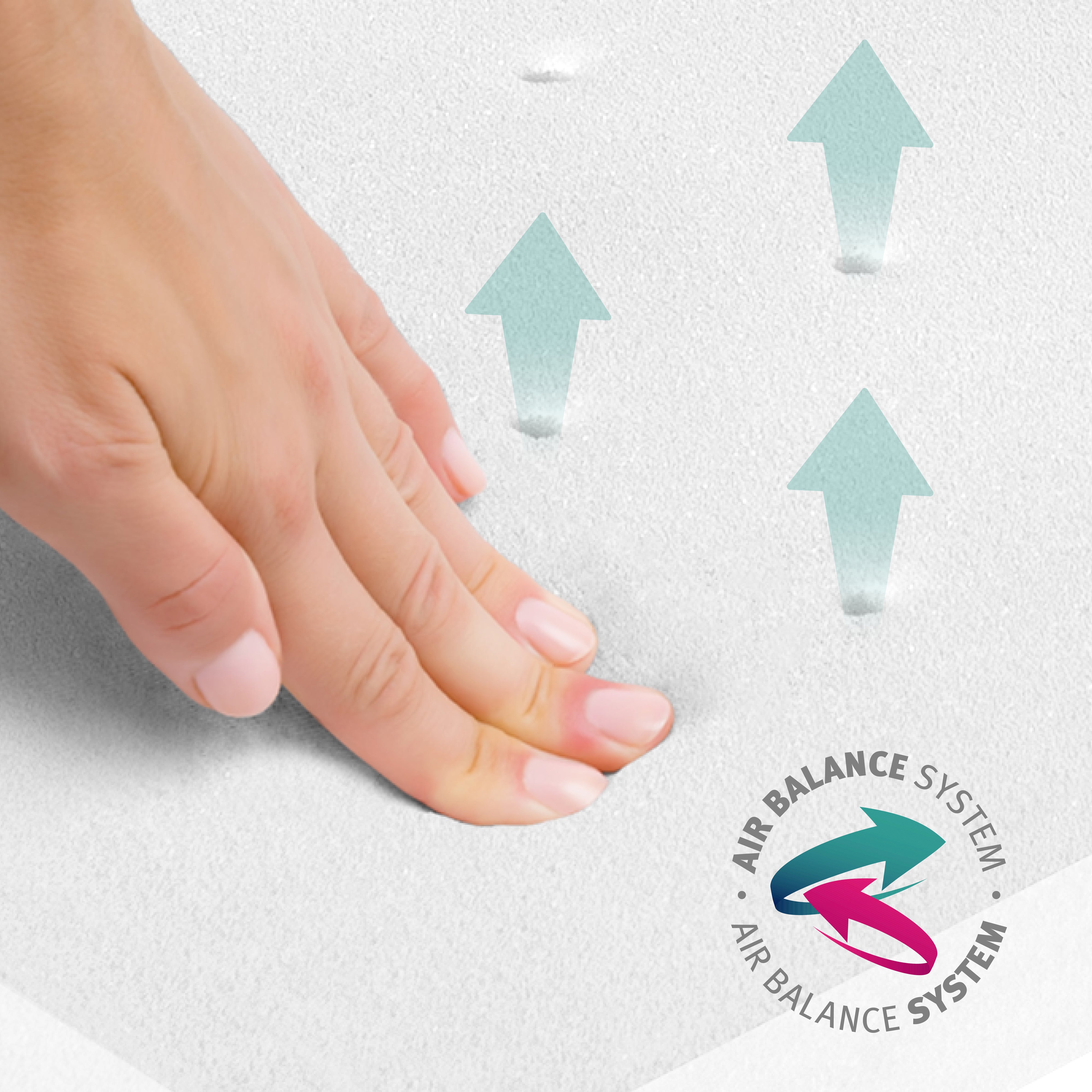 Roba 213091WE Matratze COMFORT AIR 60x120 cm weiß – Matratzen - Produktbild 5