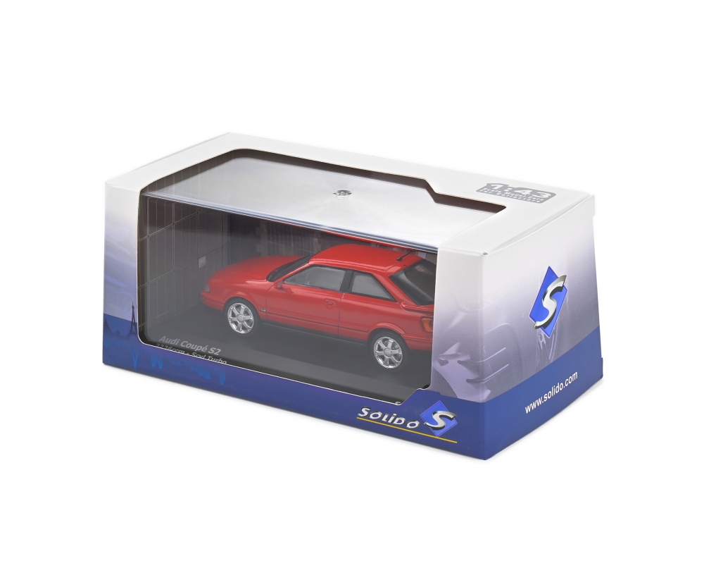 Solido 1:43 Audi S2 Coupe rot