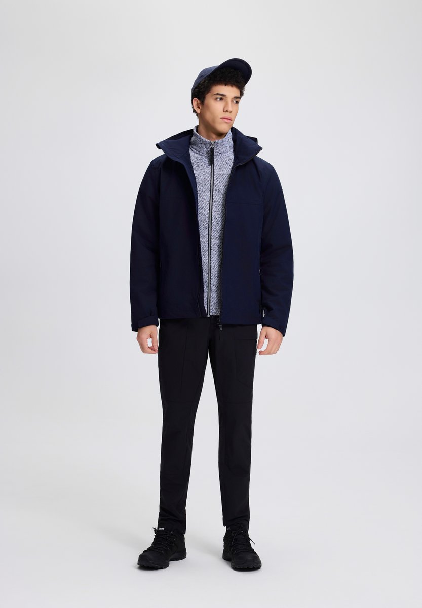 ICEPEAK 956011507I AALEN Regenjacke Herren Dunkelblau Gr. 58 ICEPEAK 956011507I AALEN Regenjacke Herren Dunkelblau Gr. 58