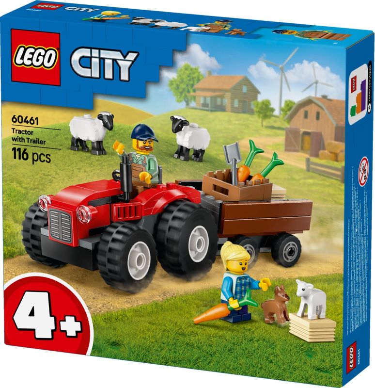 LEGO® City 60461 Traktor mit Anhänger
