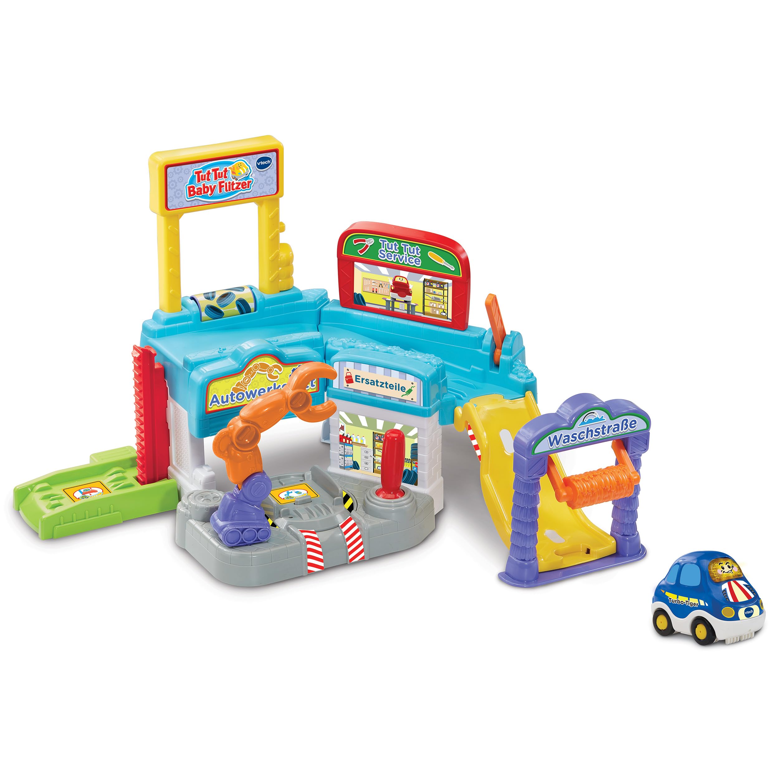 VTech Tut Tut Baby Flitzer Autowerkstatt 80583204 Aufblasbar