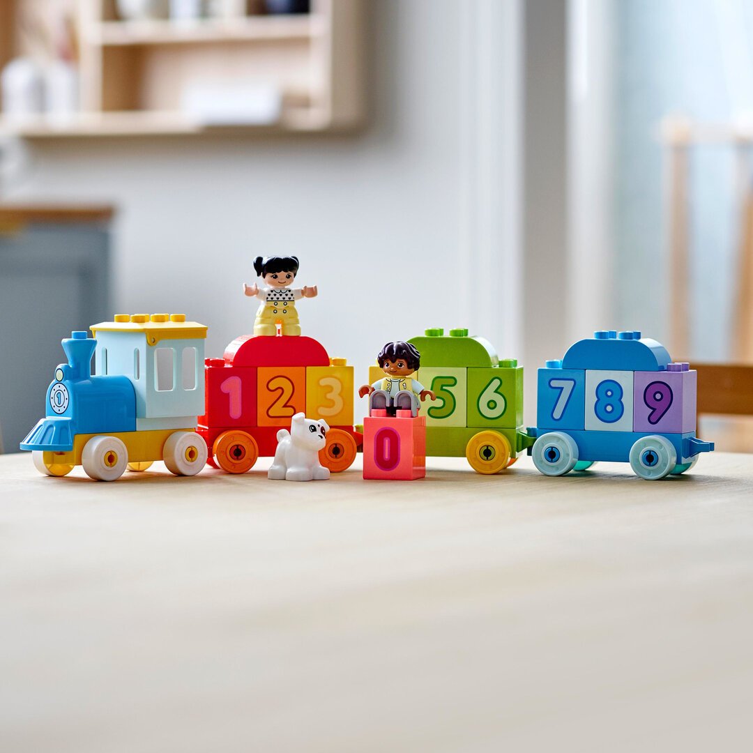 LEGO® DUPLO® Mein Erstes Zahlenzug – Zählen lernen 10954 Spielzeug, Baby, Person, Maschine, Rad