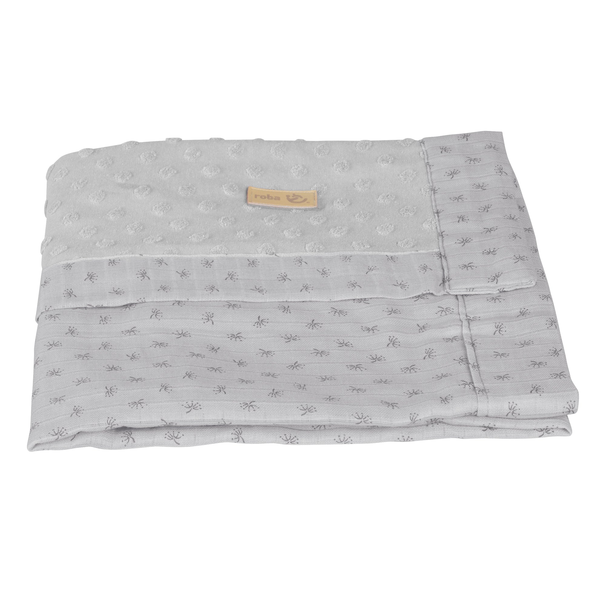 Roba 306111G227 Babydecke Lil Planet grau hellgrau – Heim Textilien - Bild 1 Roba 306111G227 Babydecke Lil Planet grau hellgrau – Heim Textilien - hellgrau - Heim Textilien - Produktbild 1