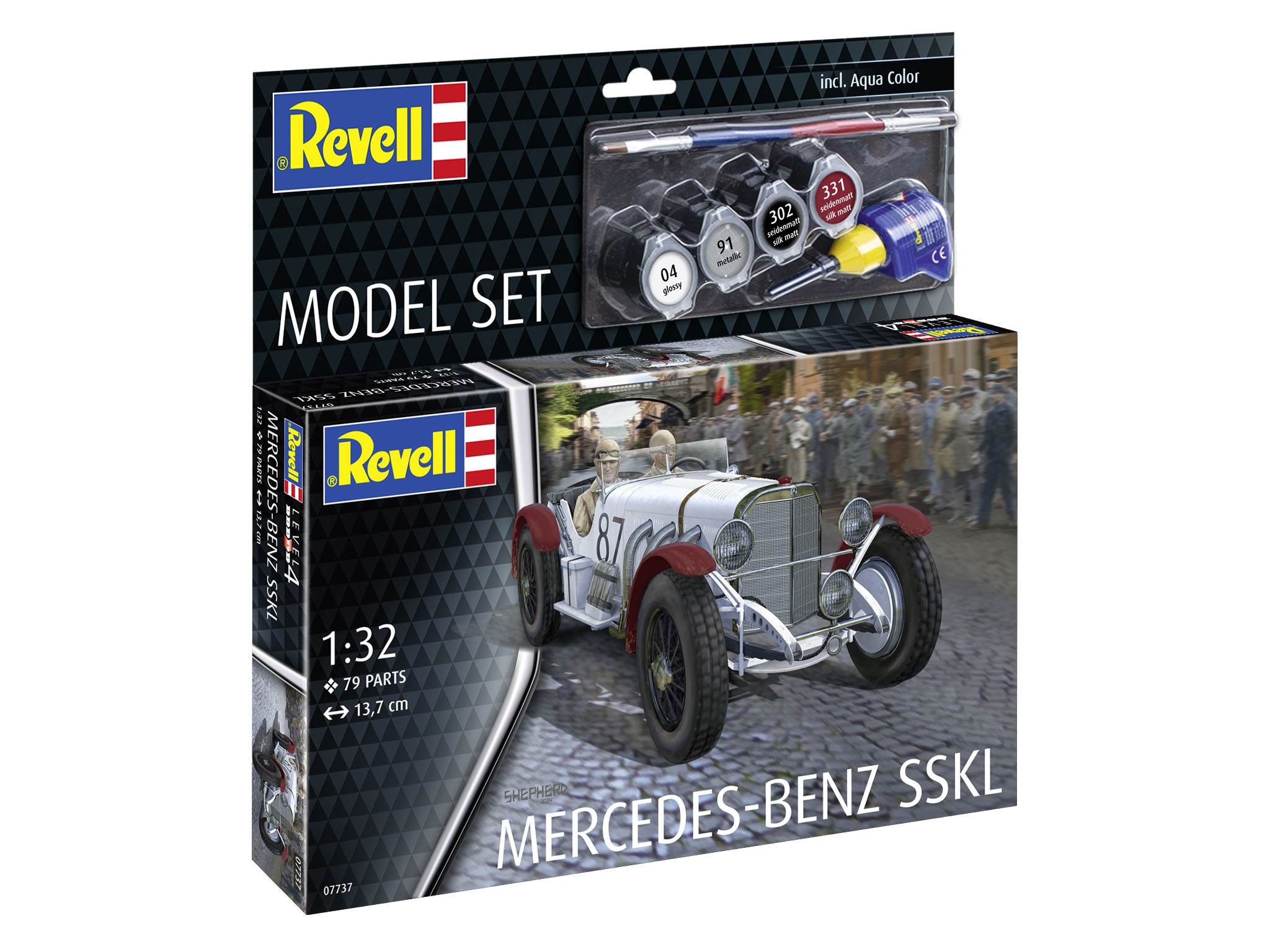 Revell 67737 Model Set Mercedes-Benz SSKL Rad, Leichtmetallfelge, Auto, Sprach, Modell T