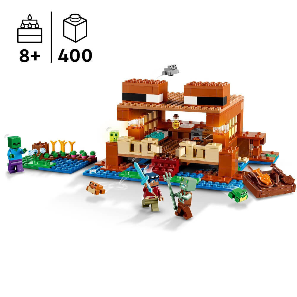 LEGO® Minecraft™ Das Froschhaus 21256 Spielzeug