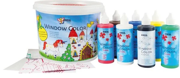 KREUL Window Color Set Powerpack Burg KREUL Window Color Set Powerpack Burg