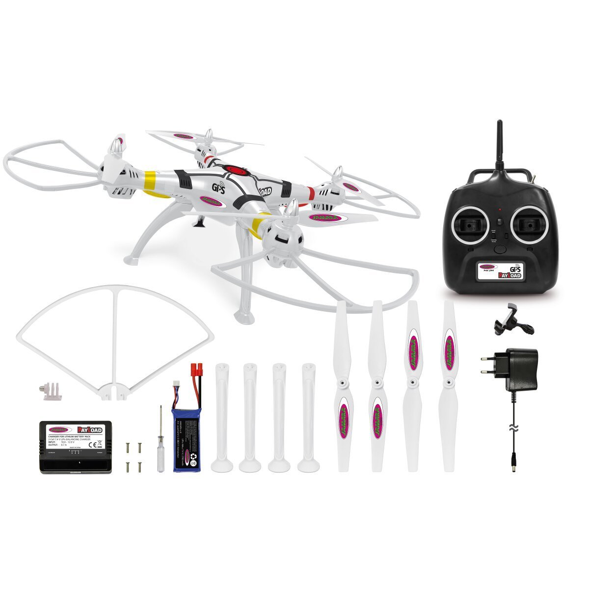 JAMARA Payload GPS Drone Altitude Coming Home ab 14 Jahren JAMARA Payload GPS Drone Altitude Coming Home ab 14 Jahren