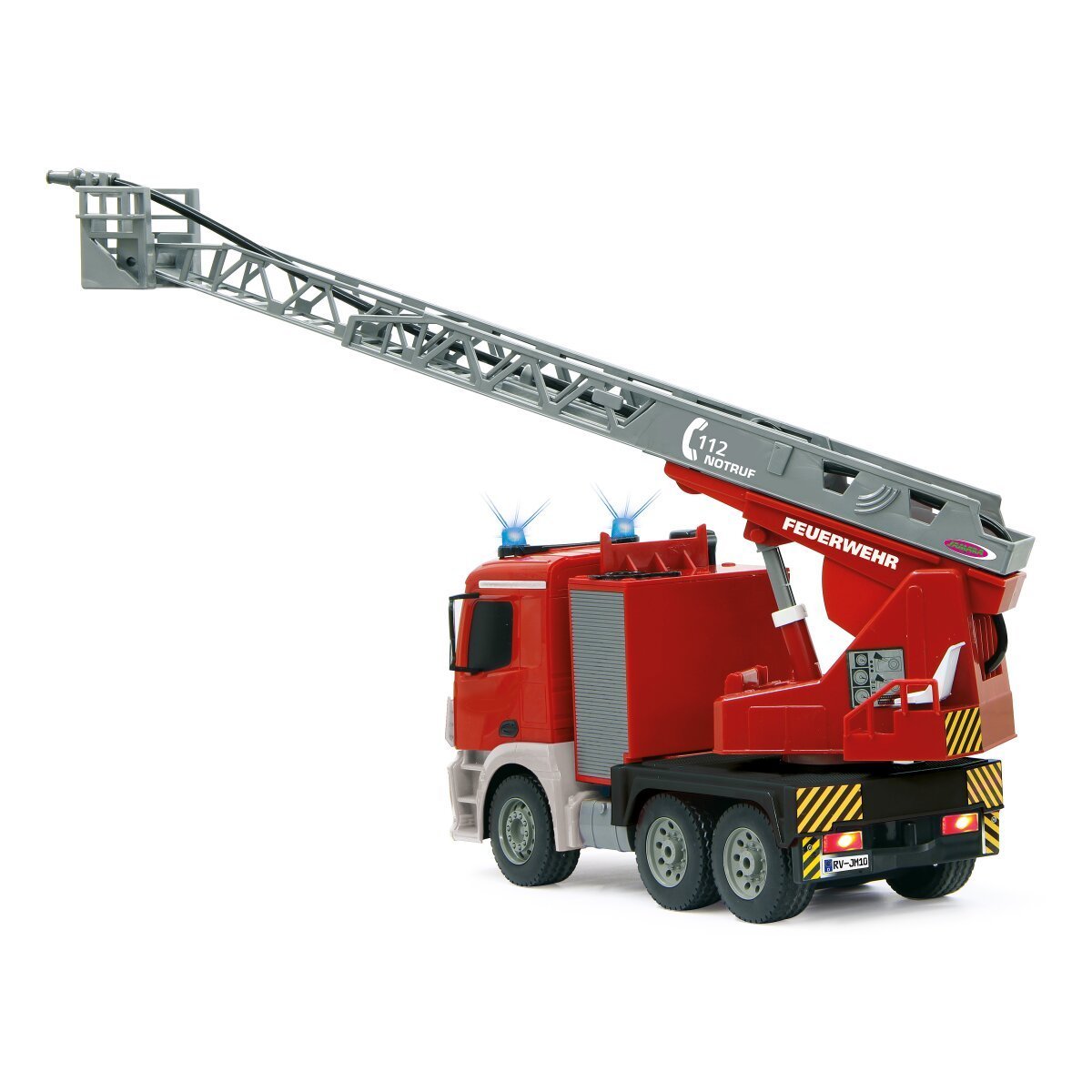 JAMARA Feuerwehr Drehleiter Mercedes-Benz Antos 1:20 2,4GHz mit Spritzfunktion ab 6 Jahren