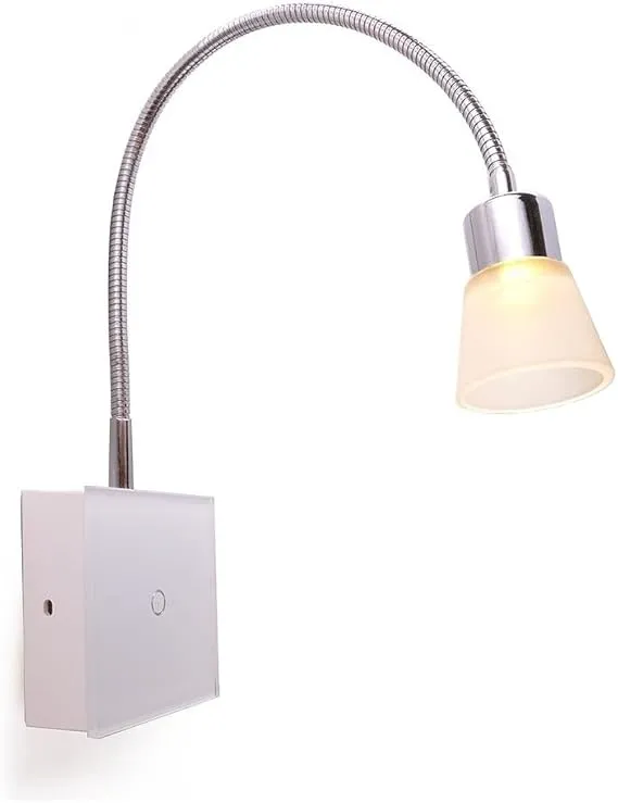 Deko Light Raze Touch Wandaufbauleuchte – LED Leselampe 3 W, Warmweiß, Touchsensor