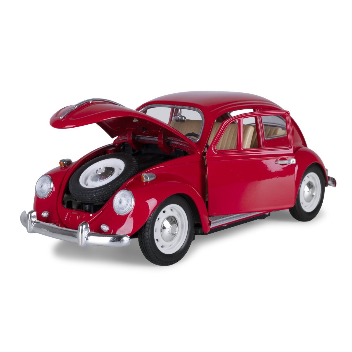 JAMARA VW Käfer RC Diecast 1:18 rot 27MHz ab 6 Jahren