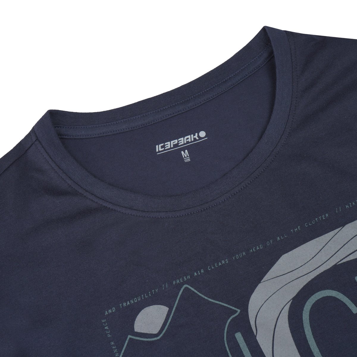 ICEPEAK 957730689I BEEVILLE T-Shirt Herren Dunkelblau Gr. XXL