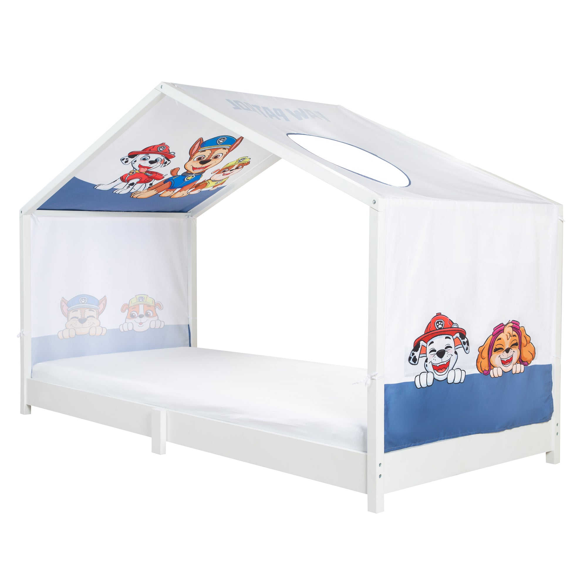 Roba 0286PW1 Hausbettbezug 90x200 cm Paw Patrol weiß – Bettenzubehör - Bild 4 Roba 0286PW1 Hausbettbezug 90x200 cm Paw Patrol weiß – Bettenzubehör - Produktbild 4