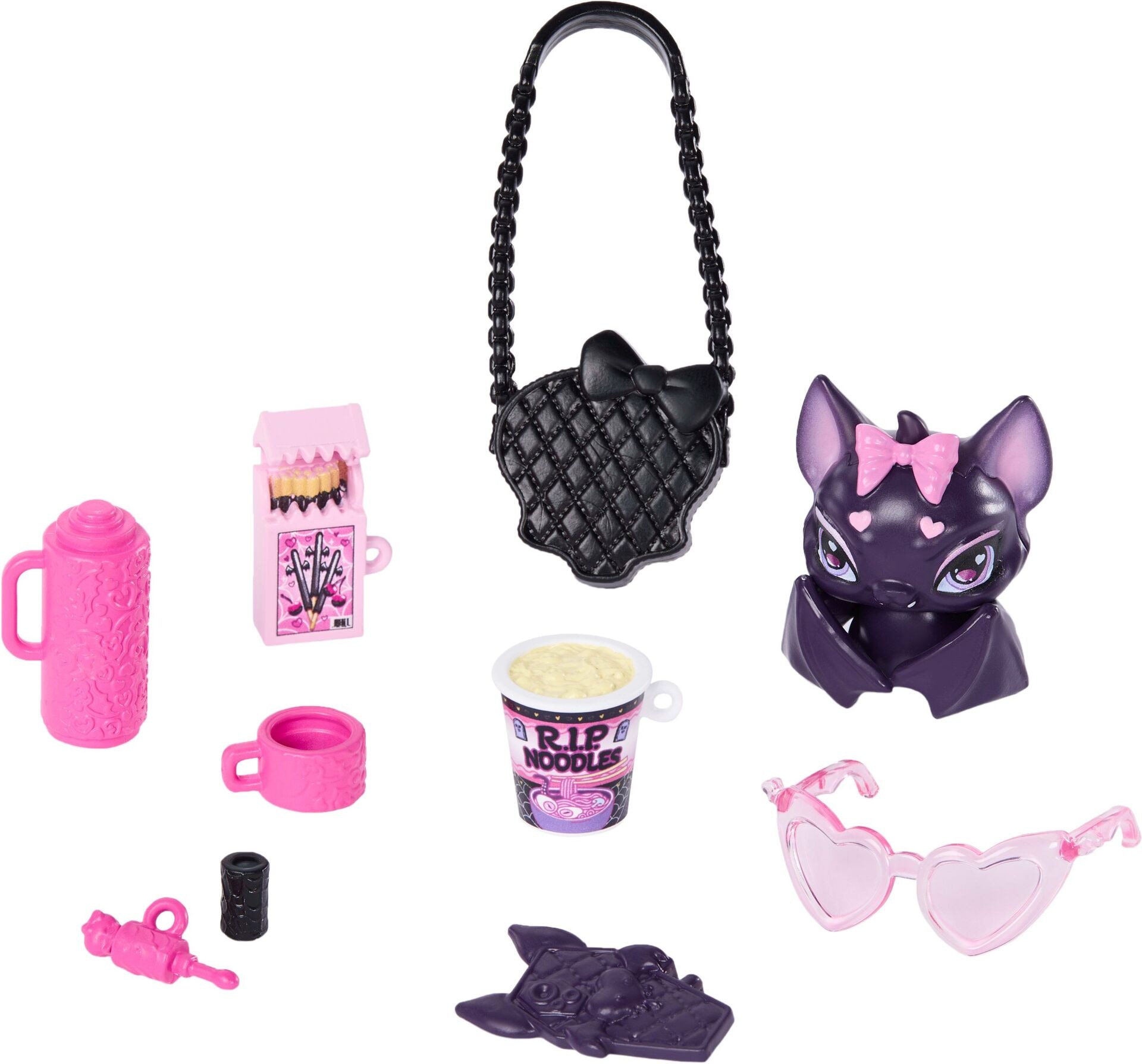 Monster High Draculaura Puppe - Mattel - MATTEL JHK29 Puppe - Mattel - Monster High Draculaura Puppe - Modell MATTEL JHK29 Produktbild fuer Online-Shop
