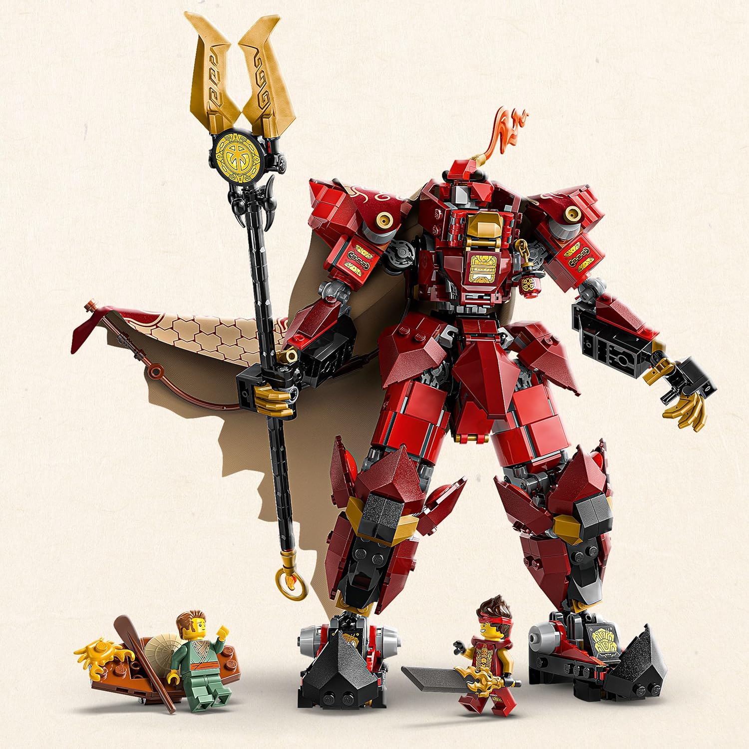 LEGO® NINJAGO® Der Feuerritter Mech 71846 Spielzeug, Person