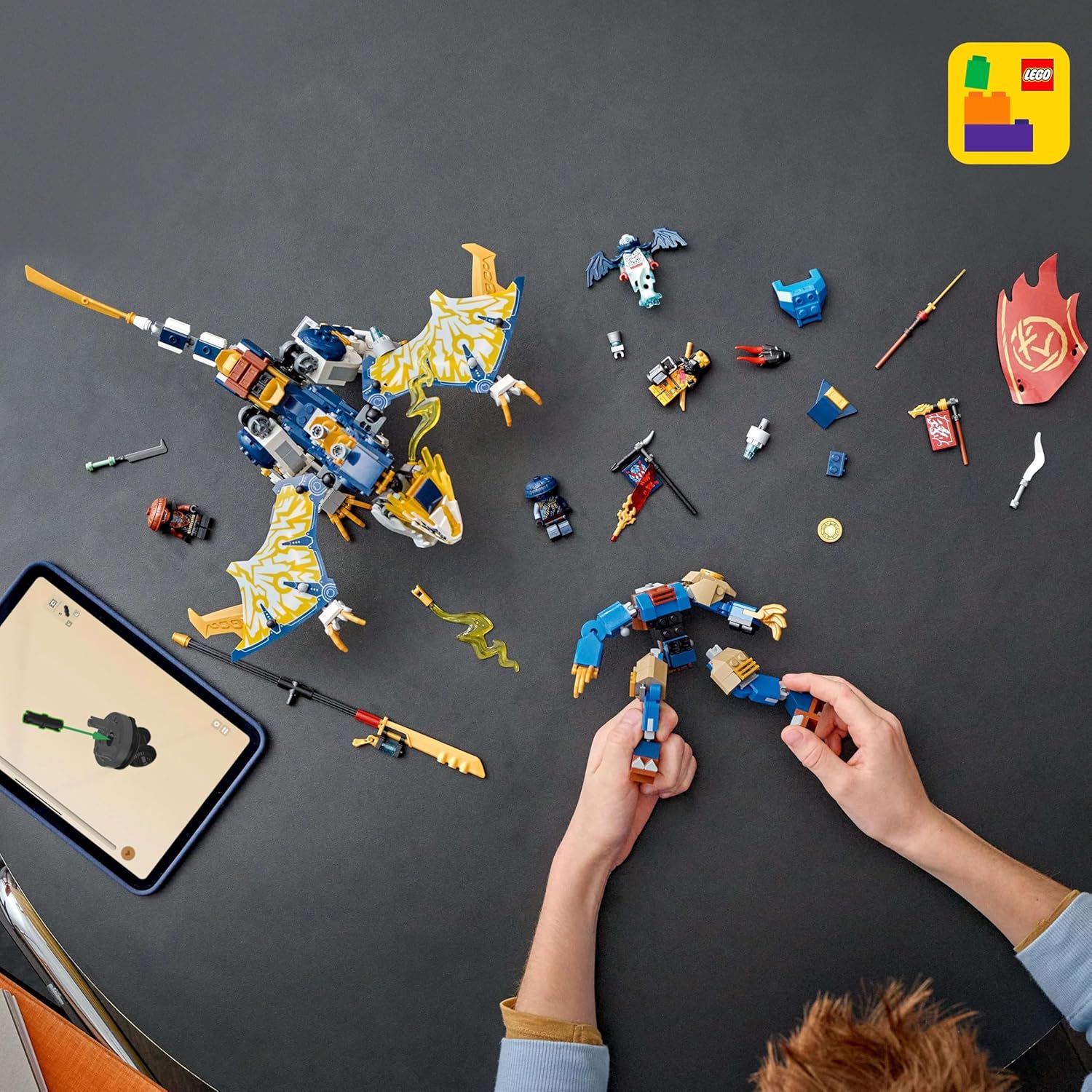 LEGO® NINJAGO® Rogues Mech Drachenreiter 71843 Spielzeug