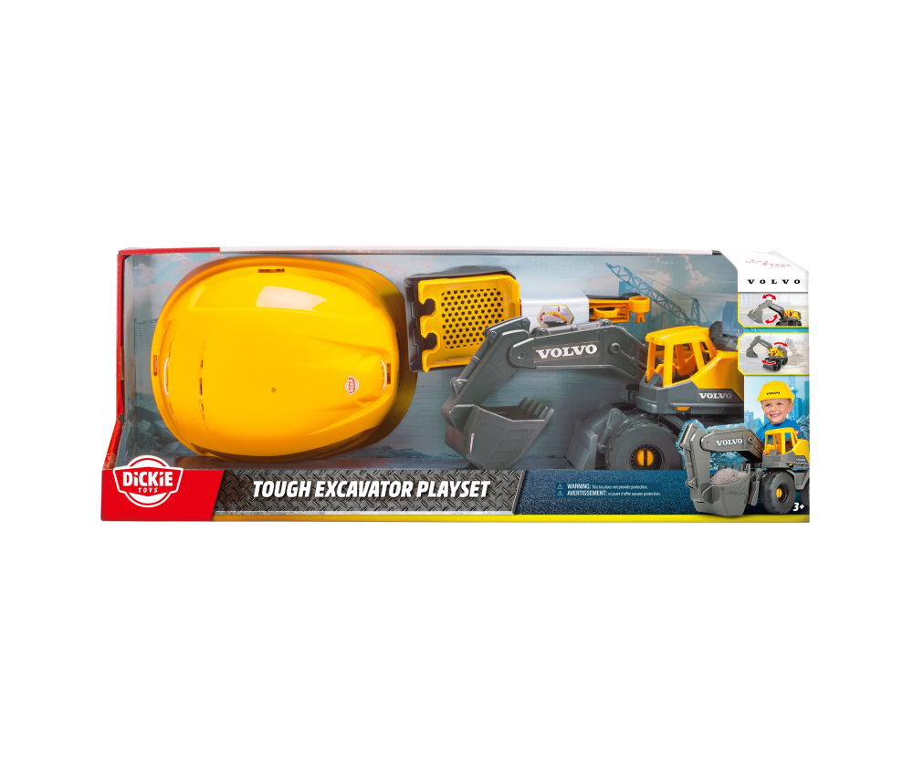 Dickie Toys Volvo Tough Excavator Playset Dickie Toys Volvo Tough Excavator Playset
