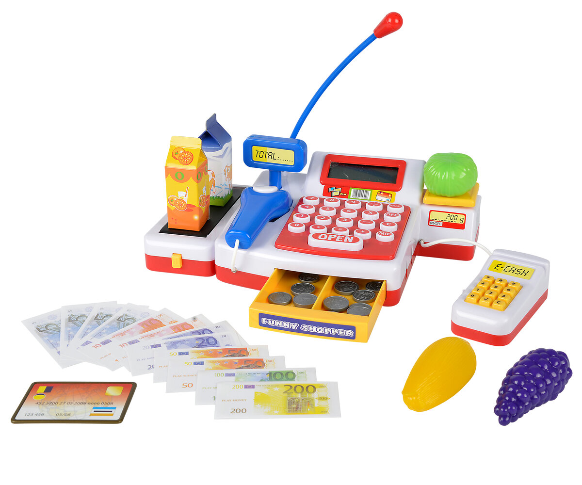 Simba Supermarktkasse mit Scanner 104525700 Elektronik